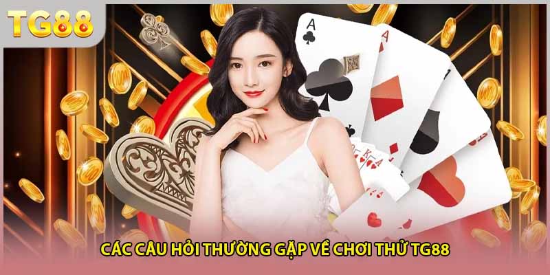 Các câu hỏi thường gặp về chơi thử TG88