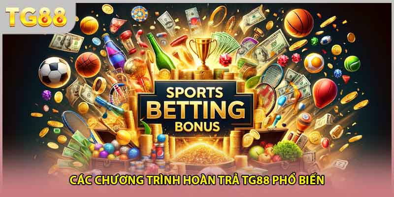 Các chương trình hoàn trả TG88 phổ biến