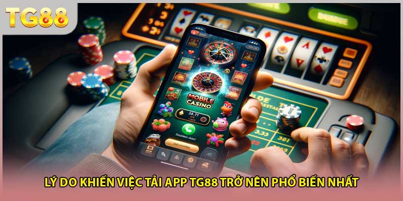 Lý do khiến việc tải app TG88 trở nên phổ biến nhất